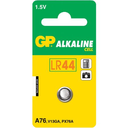 Gp lr44/lr1154/ag13 batteri stk.