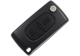 67 Citroen-NIR11A Komplet bilnøgle 2 knapper