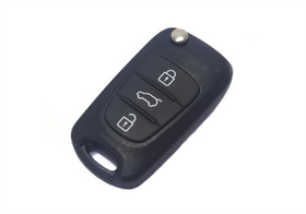 Fjernbetjent bilnøgle 3 knapper 