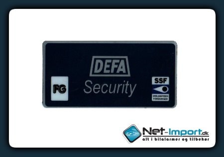 DEFA Stickers (2 stk)