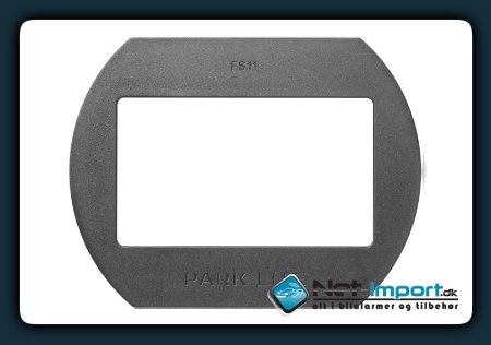 Park Lite - Mørk Grå Front <br><b>RESTSALG</b>