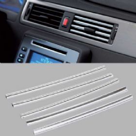 Krom pyntelister til luftdysen