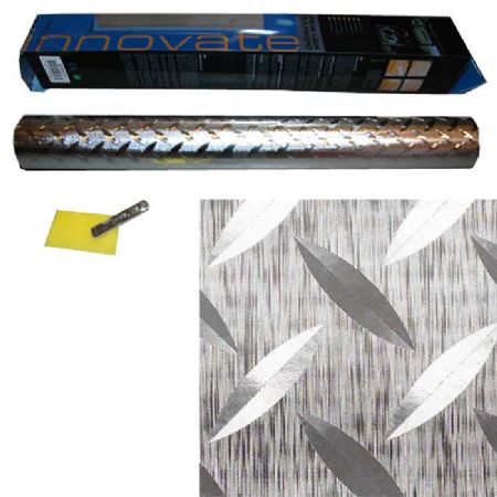 Interiør stylingfilm - dørkplade alu.