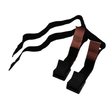 Bagageremme 40cm/18mm 2 stk. sort