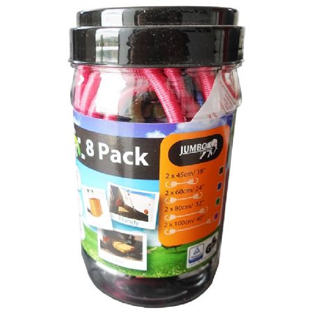 Bagagestropper sæt med 8 stk