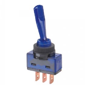 Kontakt vippe on-off blå 20amp