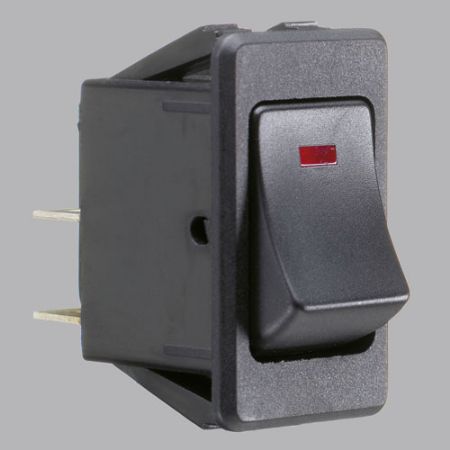 Kontakt rekt. 20 amp rød