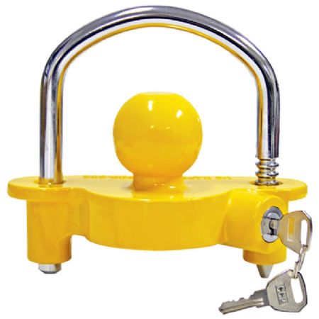 Kuglekoblingslås med bøjle