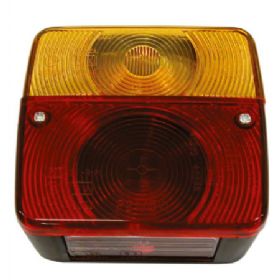 Trailerlygte 99x93mm