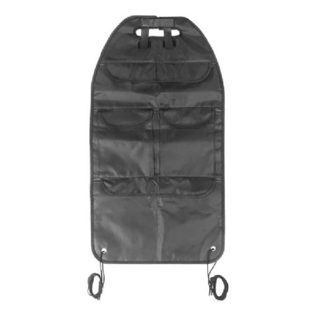 Ryglænstaske sort nappa