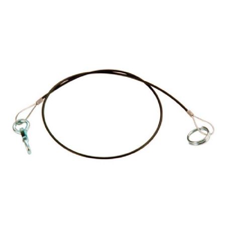 Sikringswire for trailerbremse 110 cm.100N/98kg plastb