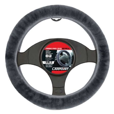 Ratovertræk lammeskind grå