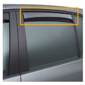 Vindafviser bag Land Rover Defender (L316) 1998-2016