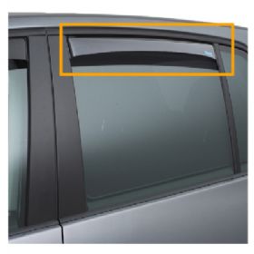 Climair vindafviser bag VW Golf V, VI 2007-2013