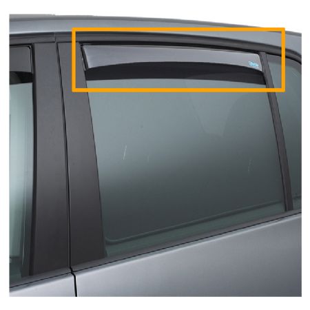 Climair vindafviser bag VW Golf V, VI 2007-2013