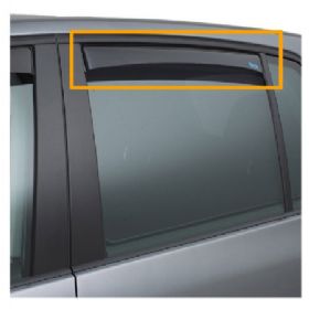 Climair vindafviser til bagrude VW Polo (AW1/BZ1) 2017-