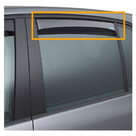 Climair vindafviser til bagrude Skoda Fabia IV (PJ3)