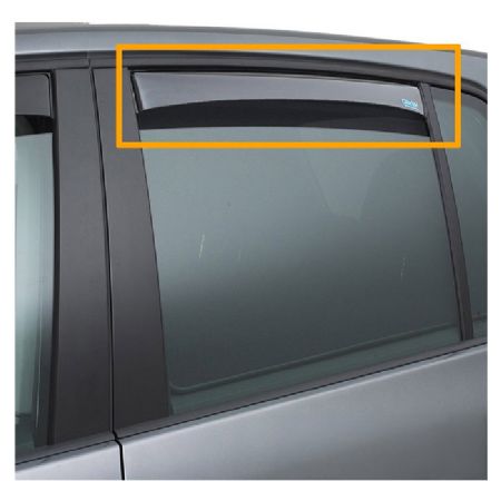 Climair vindafviser bagdøre Ranger 23- Amarok 22- 4D
