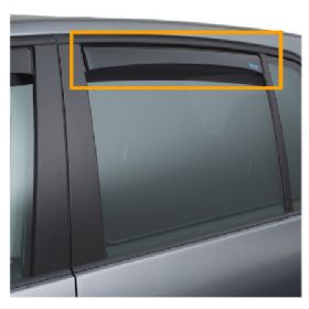 Climair bagvindafviser Ford Mustang Mach-E 2020- Sort