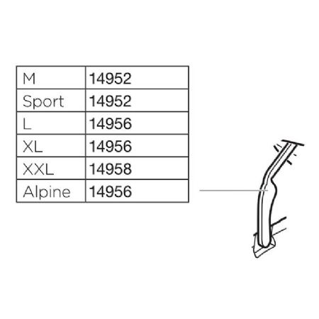 Thule reservedel 14956
