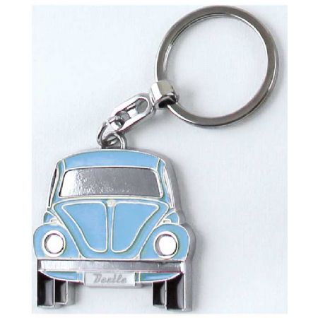 Nøglering VW Bobbel, blå