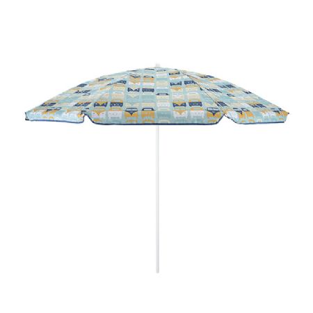 Strandparasol VW T1 multibus blå