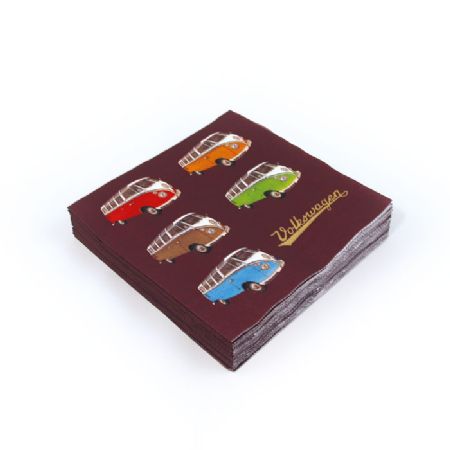Servietter, VW bus t1 "samba"