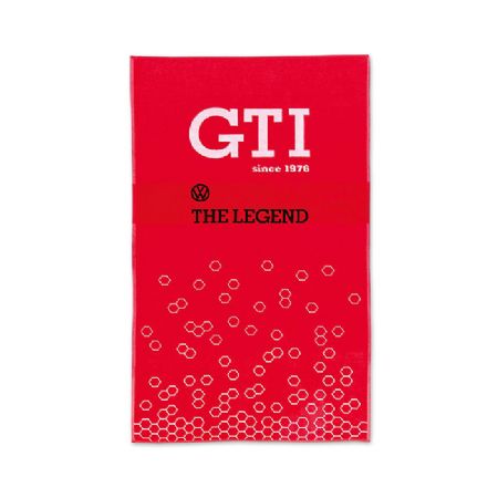 Strandhåndklæde, VW GTI \'\'The Legend\'\', rød