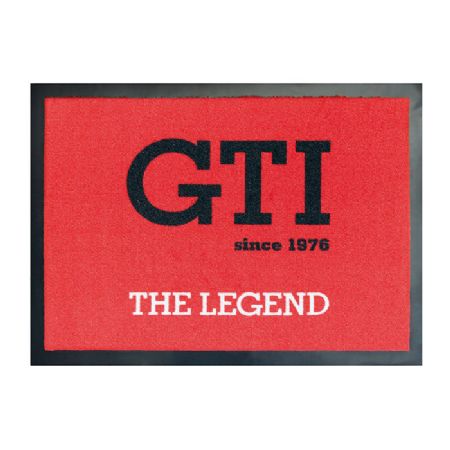 VW GTI dørmåtte, \'\'The Legend\'\', rød