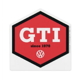 VW GTI isskraber sekskantet, ''Since 1976''