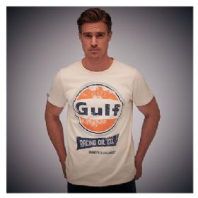 Gulf Oil Racing T-Shirt creme M