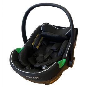 Welldon WD033 autostol med i-Size base gr. 0+ sort stof