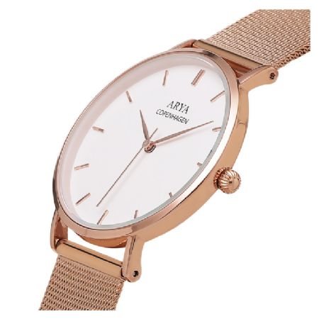 Arya Copenhagen Ethereal - Rose Gold Mesh dameur