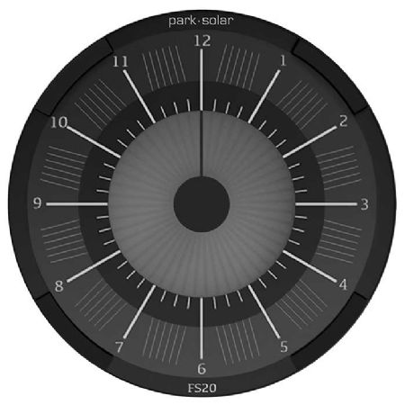Park solar elektronisk p-ur FS20