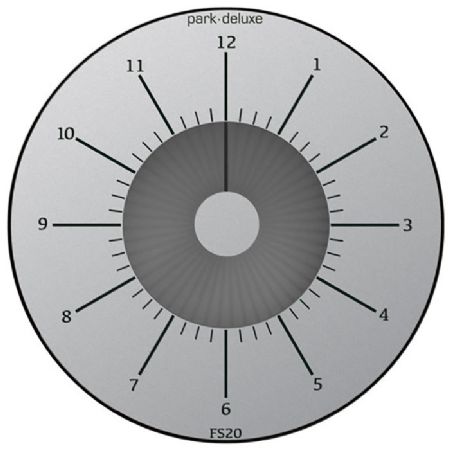 Park deluxe sølv p-ur FS20