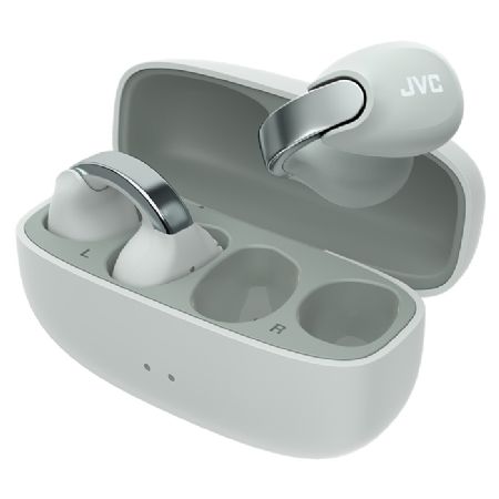 JVC Nearphones HA-NP1T Open Ear Headphones Isgrå