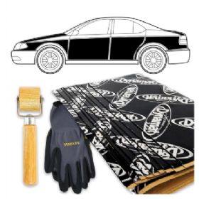 Dynamat Xtreme Micro bil - Fuld pakke u. tag