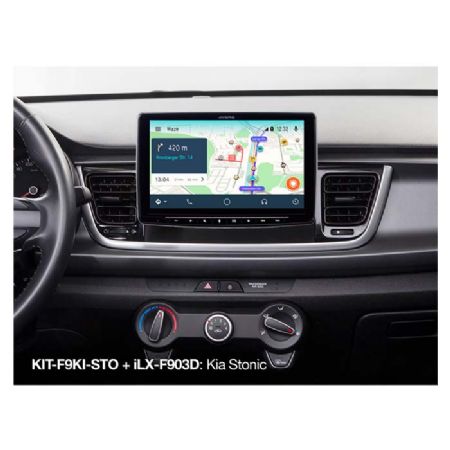 Alpine 9" monteringssæt Kia stonic 2017->