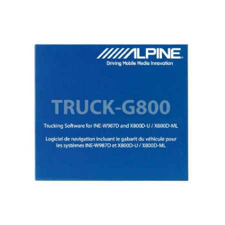 Alpine truck kort til INEW987D/X800