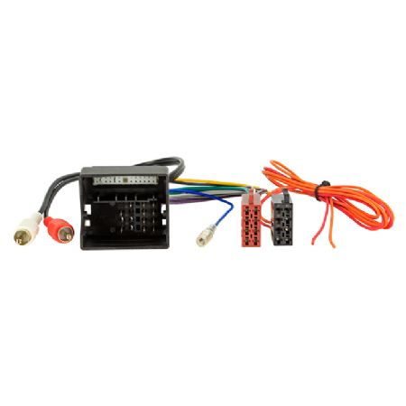 Aktiv systemadapter Audi 2-kanals 40Pin Quadlock-RCA