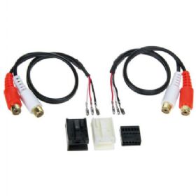 Quadlock/phono adapter Audi og VW