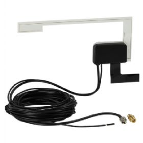 On-glass antenne DAB/DAB+ SAM(m)/SMB(f) 12V ekstern