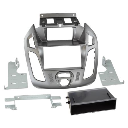 2-DIN Radioramme Ford Transit Connect 13-18 Sølv