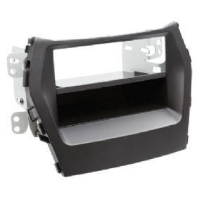 2-DIN radioramme m/lomme Hyundai Santa Fe- sort