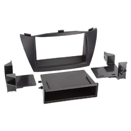 2-DIN radioramme m/lomme Hyundai IX35 2010- sort