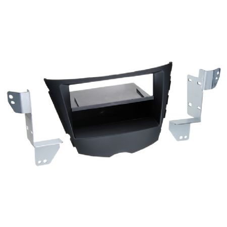 2-DIN radioramme m/lomme Hyundai Veloster 2011- sort