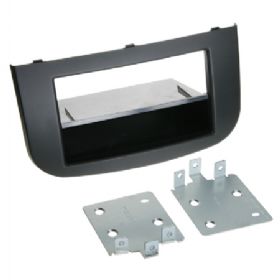 2-DIN radioramme m/lomme Mitsubishi Colt 2008- sort