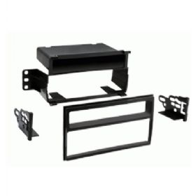 1-DIN radioramme m/lomme Nissan Juke/Tiida/Versa sort