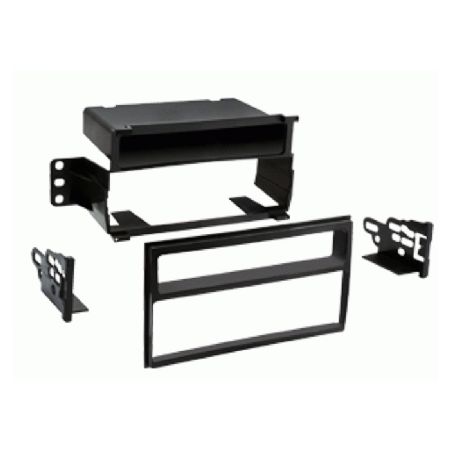1-DIN radioramme m/lomme Nissan Juke/Tiida/Versa sort
