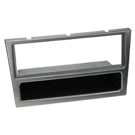 1-DIN radioramme m/lomme Opel Corsa C aluminium